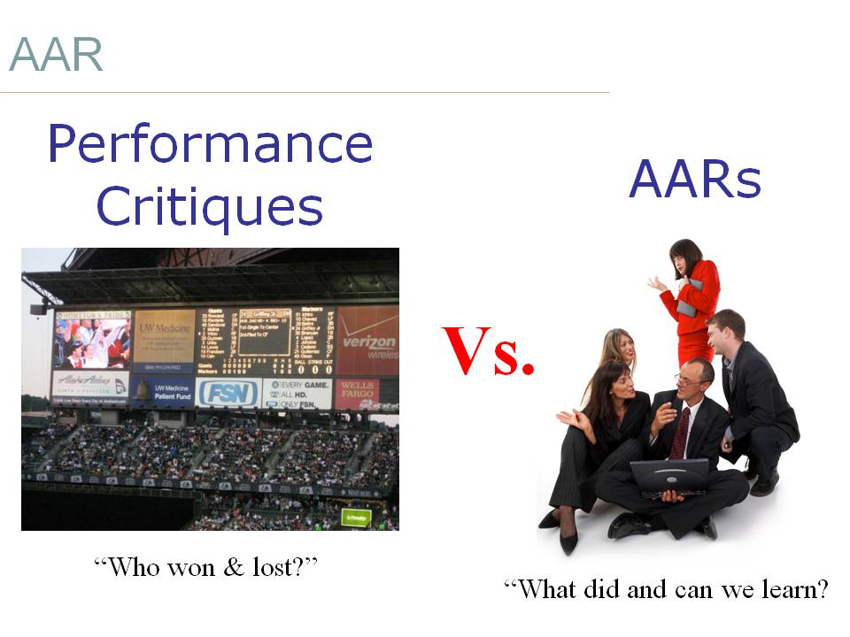 AARS verses Critiques