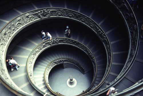 circling stairs